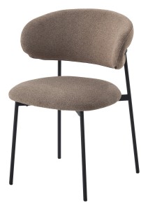Стул TREND NS05 Капучино, букле / черный каркас,