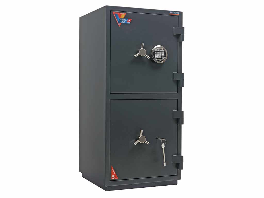 Взломостойкий сейф VALBERG ГРАНИТ 90T/2 EL цена 118 075 ₽ Взломостойкий сейф VALBERG ГРАНИТ 90T/2 EL