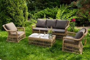 "Гранд Латте" лаунж-зона из искусственного ротанга