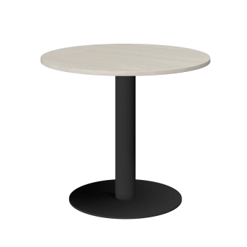 Стол круглый Арго-М АМУ-Д90 Ясень шимо/Антрацит