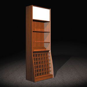 Cтеллаж с накопителем на базе модели SV 105