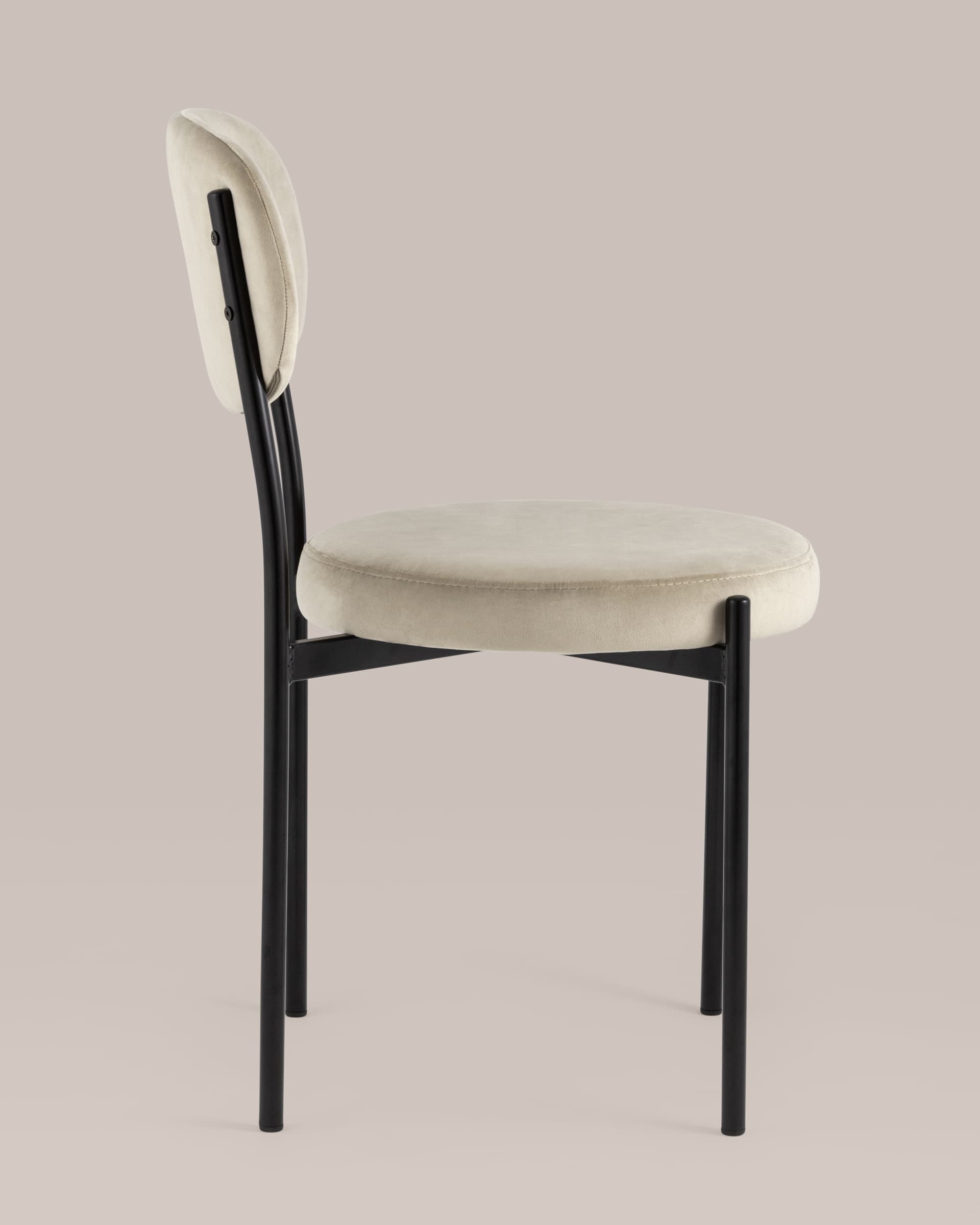 Стул Бриф NEW велюр бежевый 4 шт