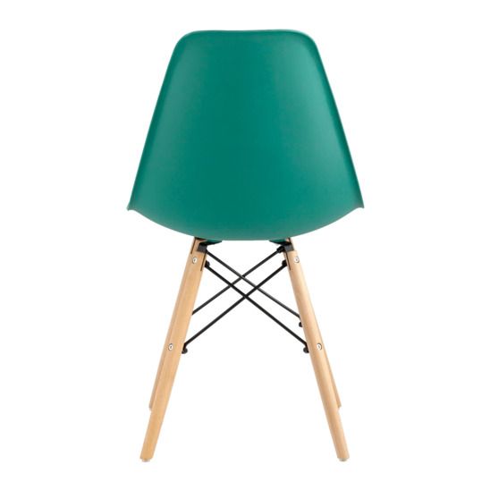 Стул Eames DSW серо-зеленый