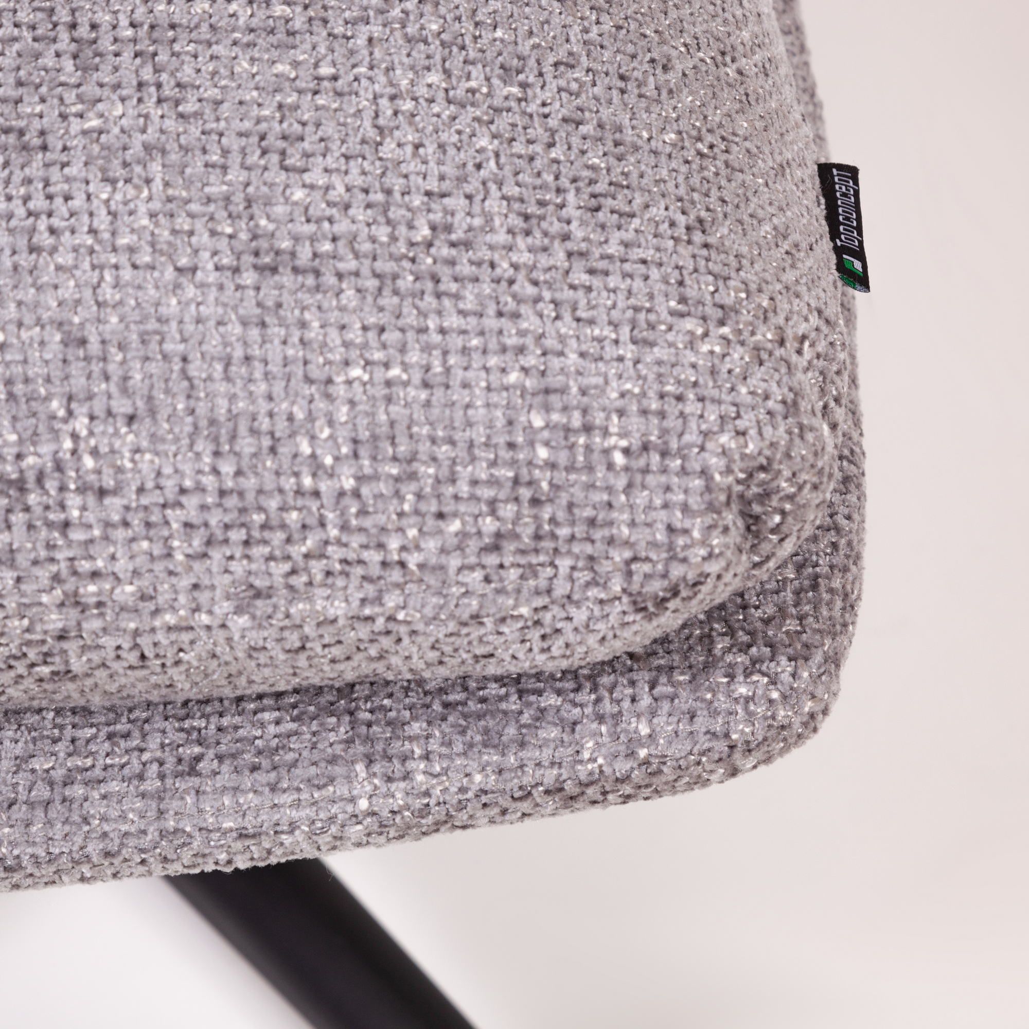 Кресло качалка с оттоманкой Магнус, серый