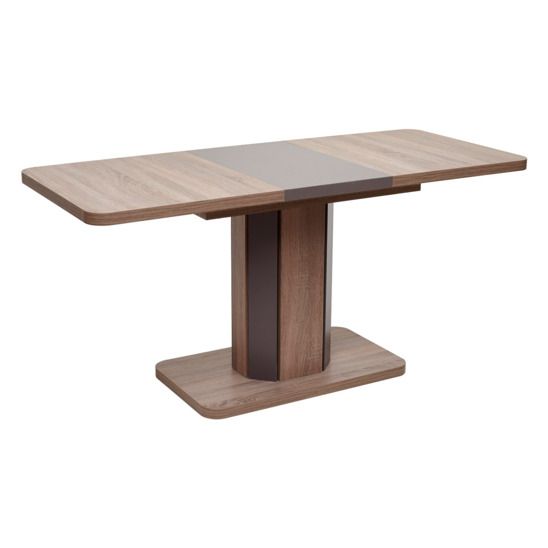 Стол Stork Дуб Канзас/ Вольфрам