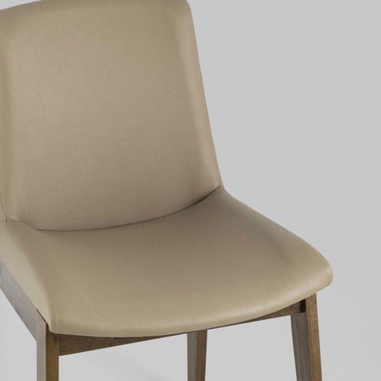 Стул LOKI экокожа бежевый x2