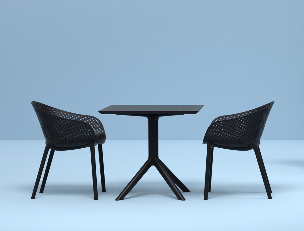 Подстолье пластиковое Sky Legs черный