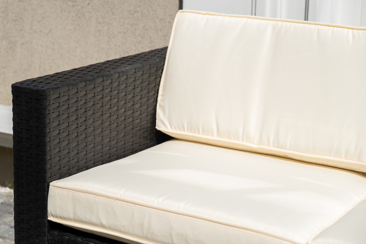 "Даллас" лаунж-зона из искусственного ротанга на 5 персон