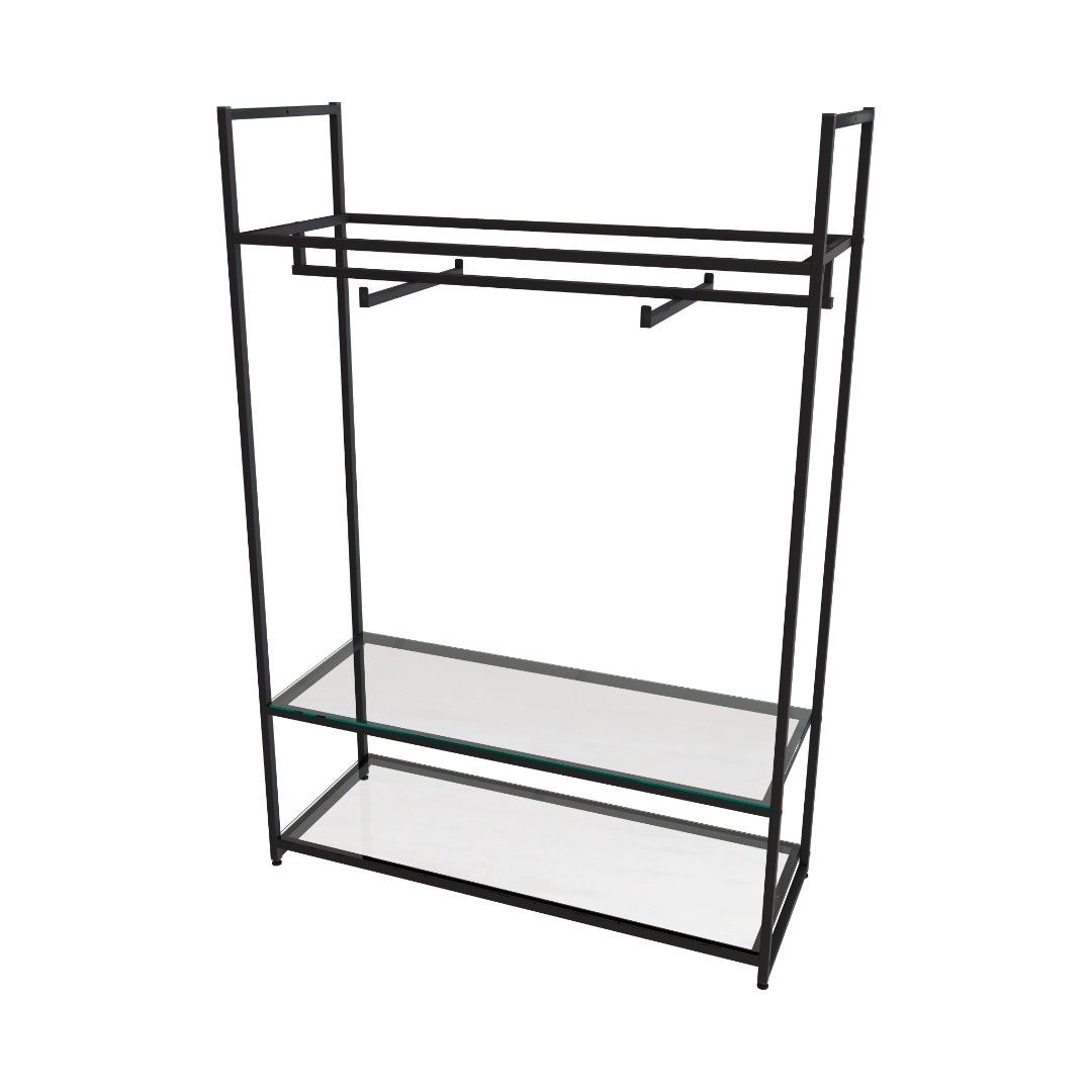 Стеллаж для одежды в стиле Лофт A17120-08 (170х120х45)