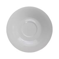 Блюдце ASRTIX, керамика, белый, D11,6*1,1см