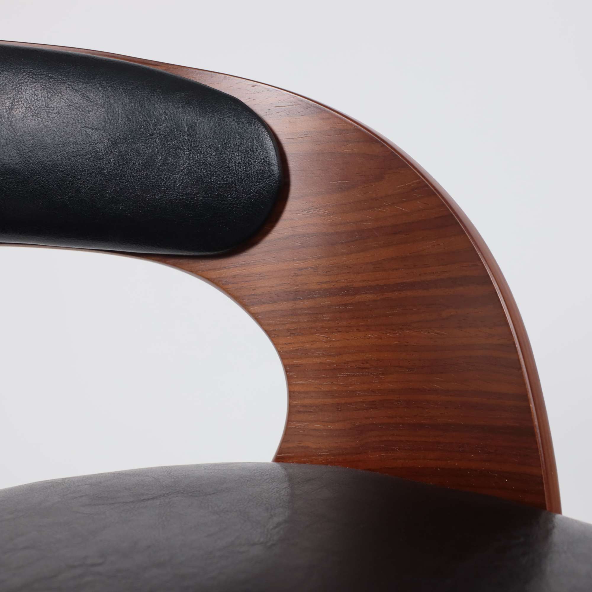 Стул барный BRUNO, черный/черный