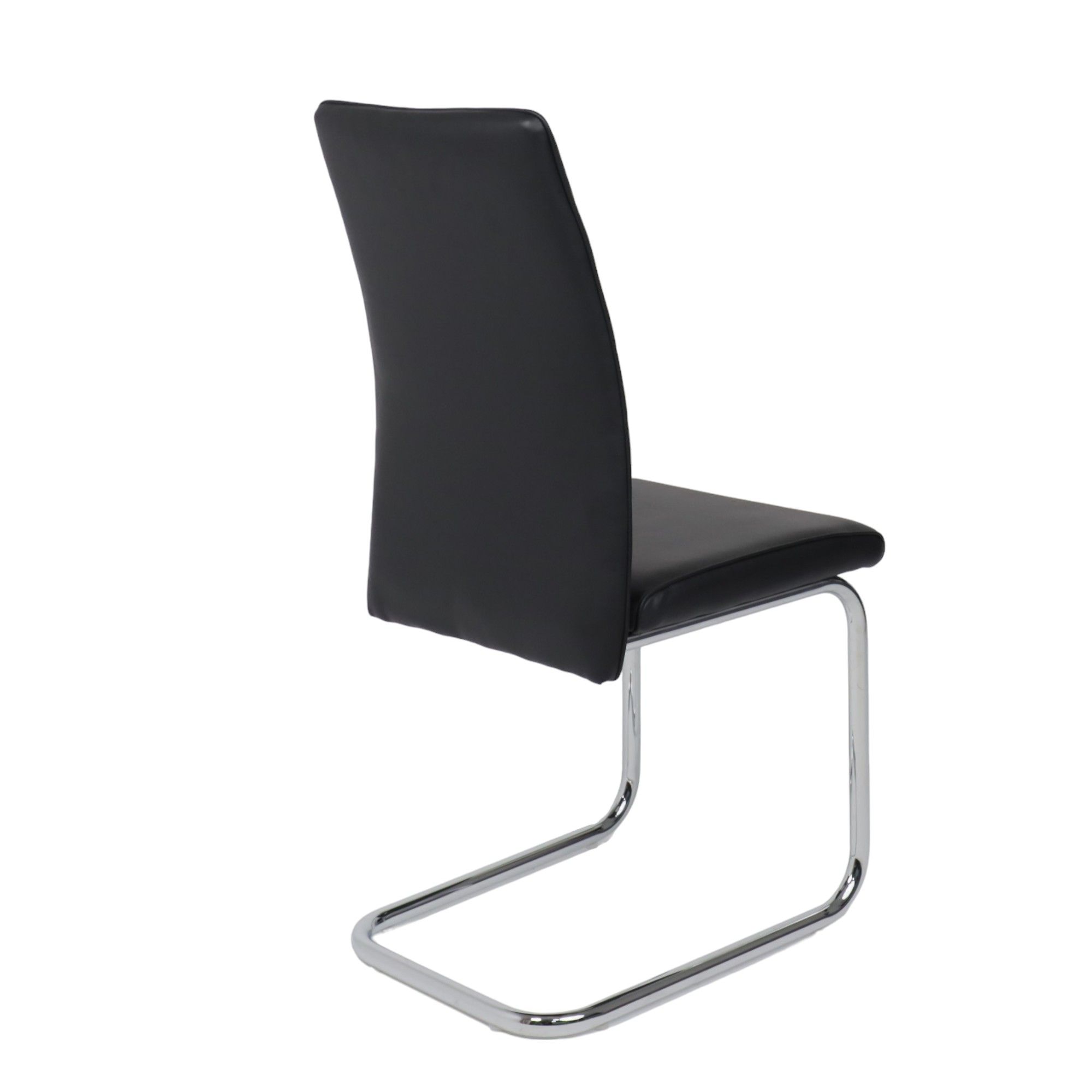 Стул Ronald, черный, экокожа