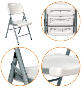 Стул складной Сатурн серый