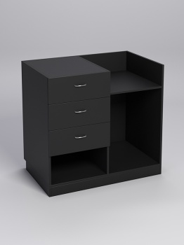 Прилавок под кассу "ТОРГОВЫЙ" №2, Черный