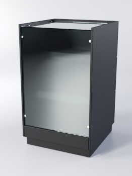 Прилавок "РОНА" №1-600мм, Черный