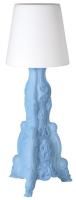 Торшер дизайнерский Madame Of Love Lighting голубой, белый