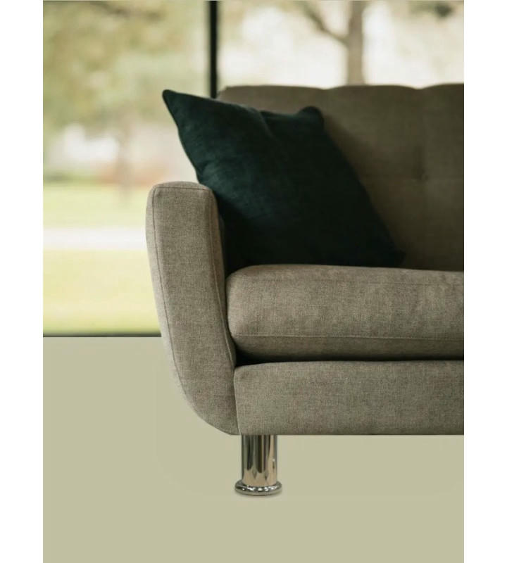 Ножки для мебели 100х50 мм (4 шт) хром