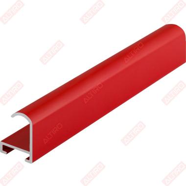 Профиль Нельсон ПН-02 крашенный красный, длина 3,05 м