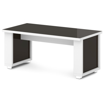 Брифинг для 4 персон, глянцевая столешница L-843 Graceцвет Alba Margarita и Мокачино