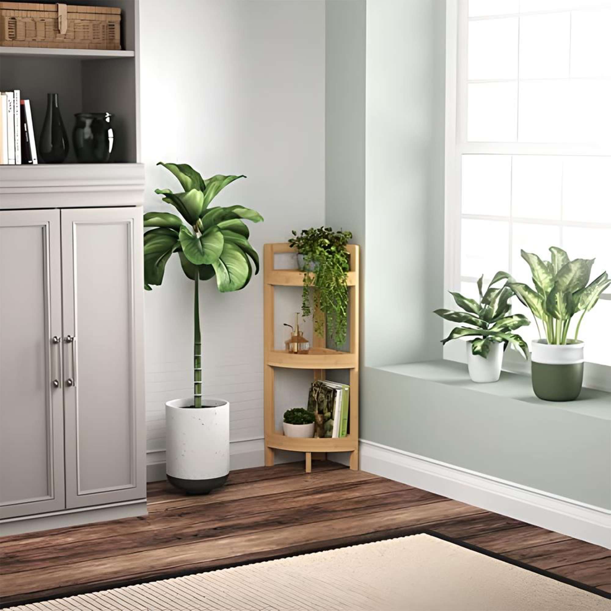 Стойка для хранения LILY 2, бамбук