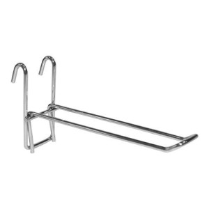 KP 301 \ Крючок двойной на торговую решетку (сетку)