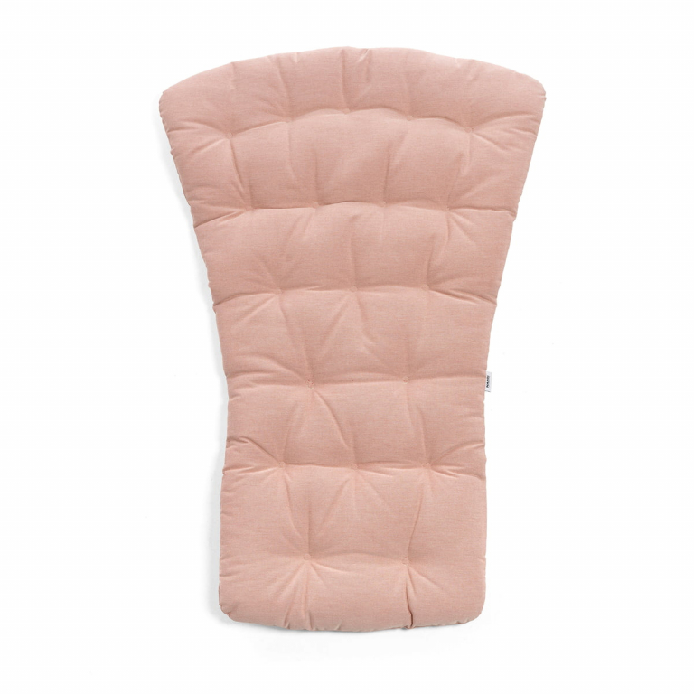 Лаунж-кресло пластиковое с подушкой Folio табак, розовый