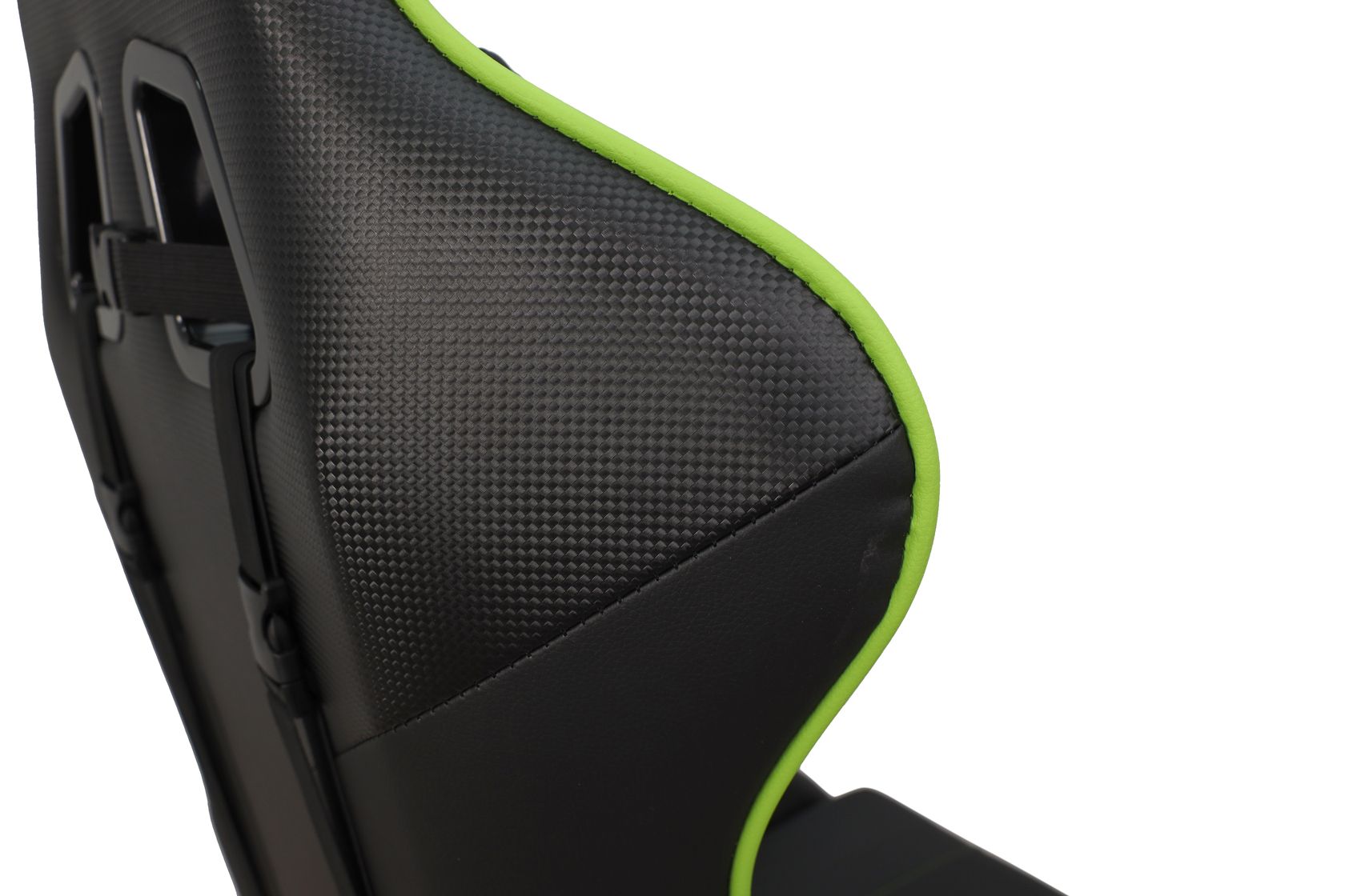 Кресло поворотное Iron, салатовый, экокожа