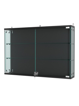 Витрина "АТРИУМ" настенная №3-1, Черный