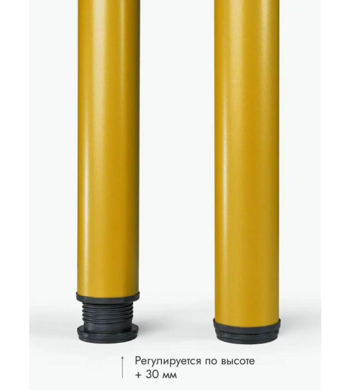 Ножки для мебели 700х50 мм (4 шт) золото
