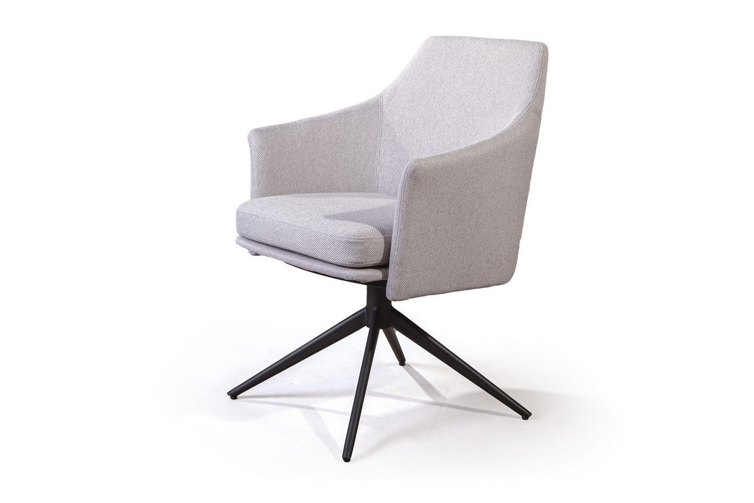 Стул с кручением Бен, светло-серый