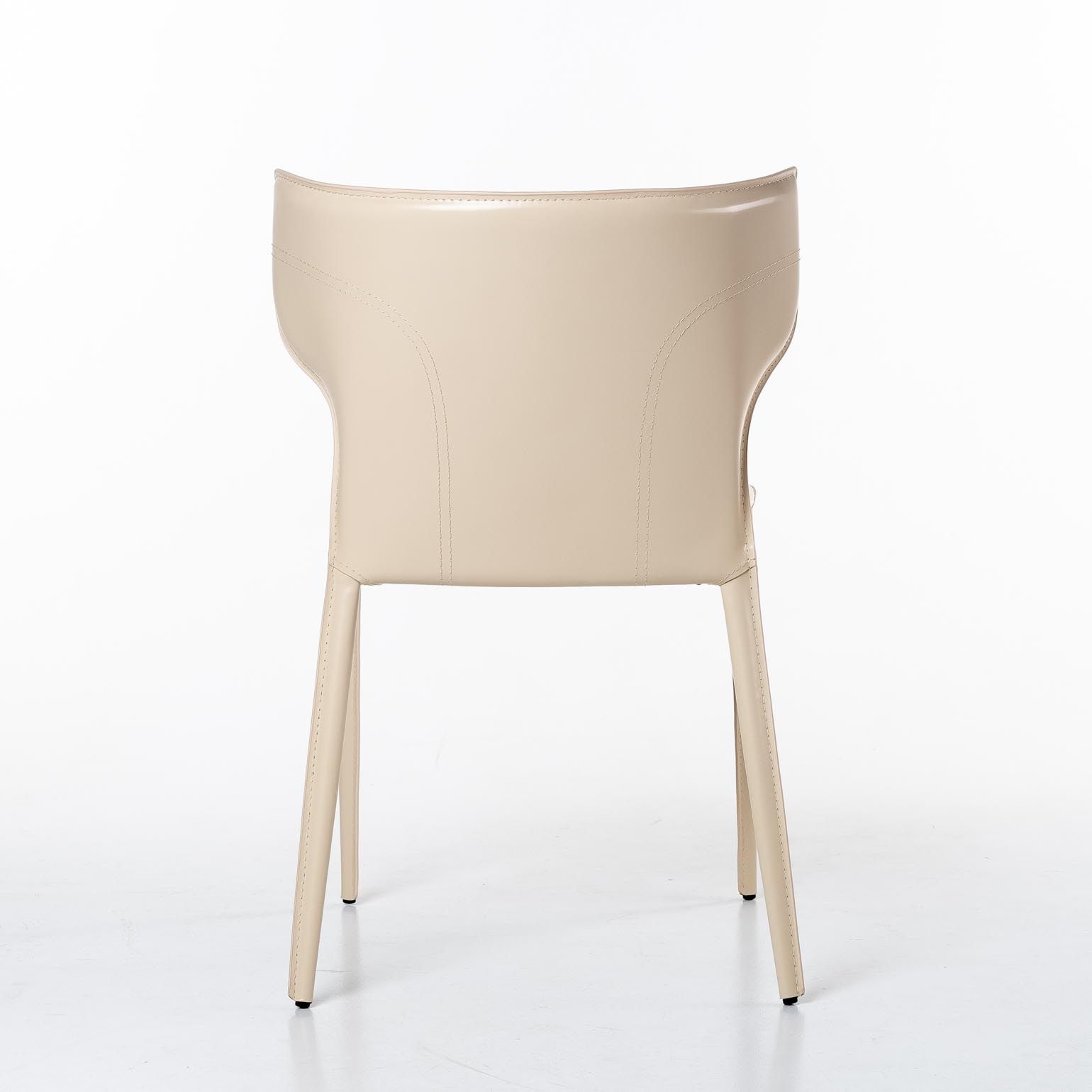 Стул Аустин, кожа бежевый