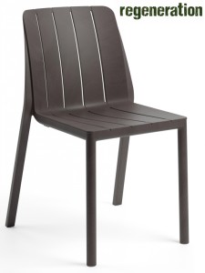 Стул пластиковый Tiberina Bistrot терра