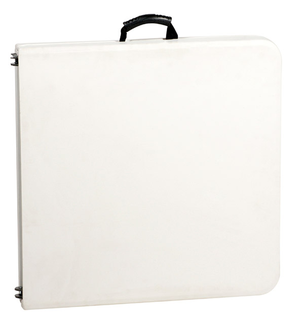 Стол-книжка пластиковый разборный белый