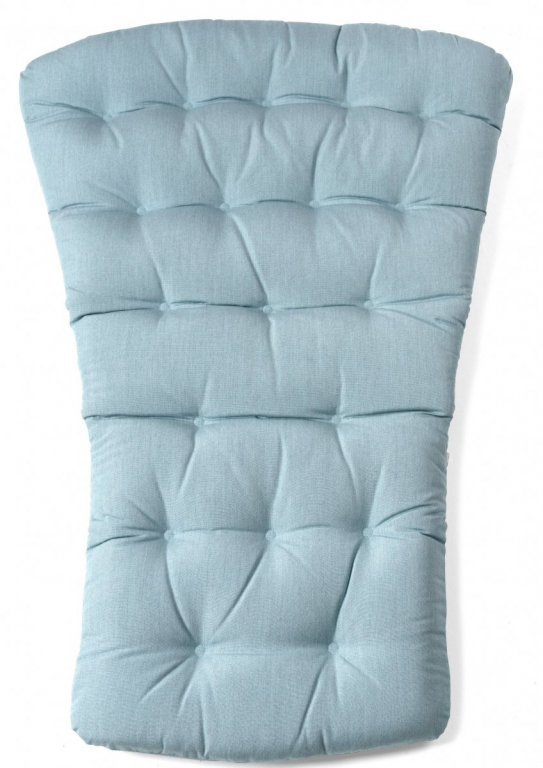 Кресло-качалка пластиковое с подушкой Folio агава, голубой