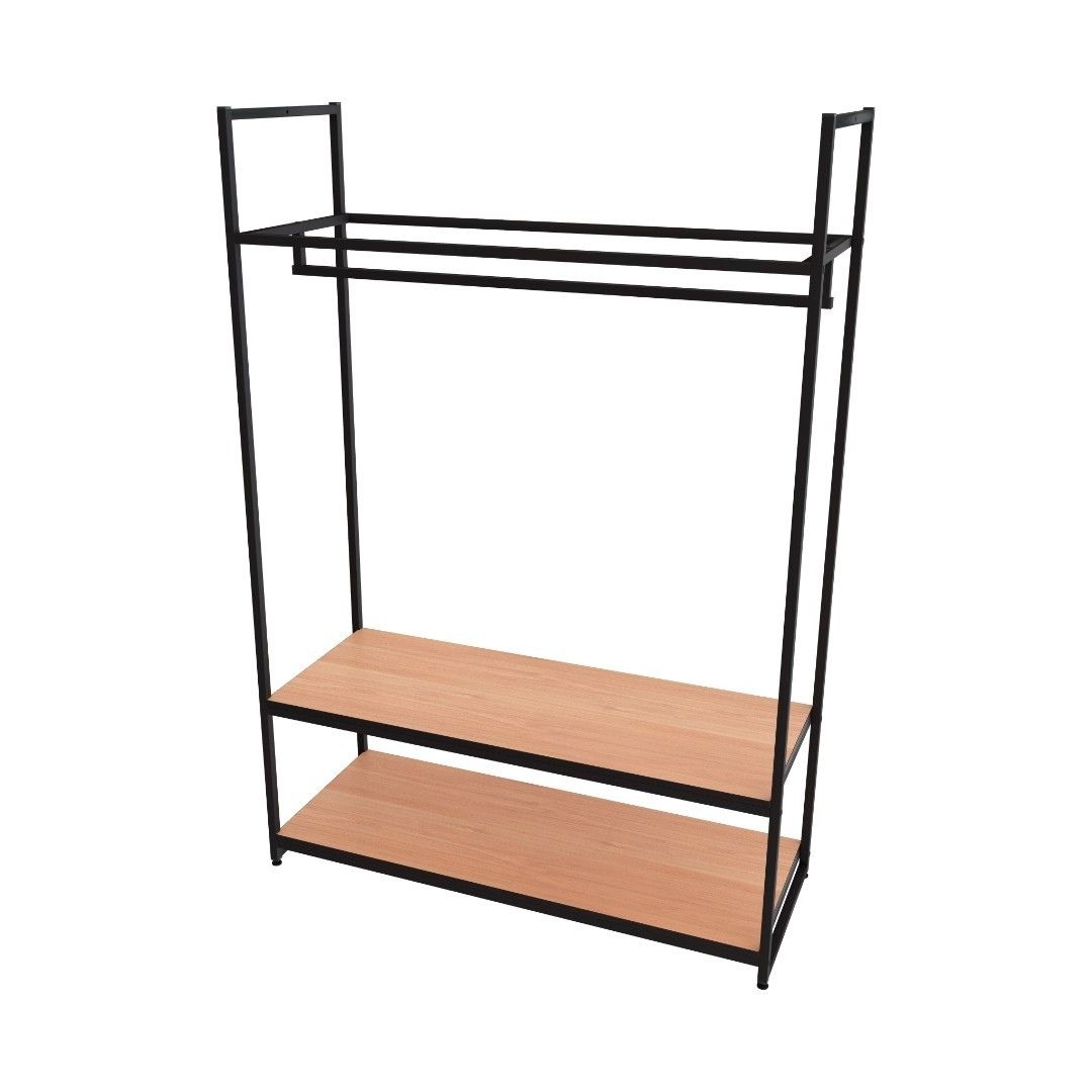 Стеллаж для одежды в стиле Лофт A17120-09 (170х120х45)