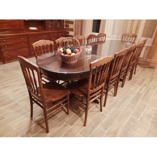 Стул Наполеон Коричневый, деревянный