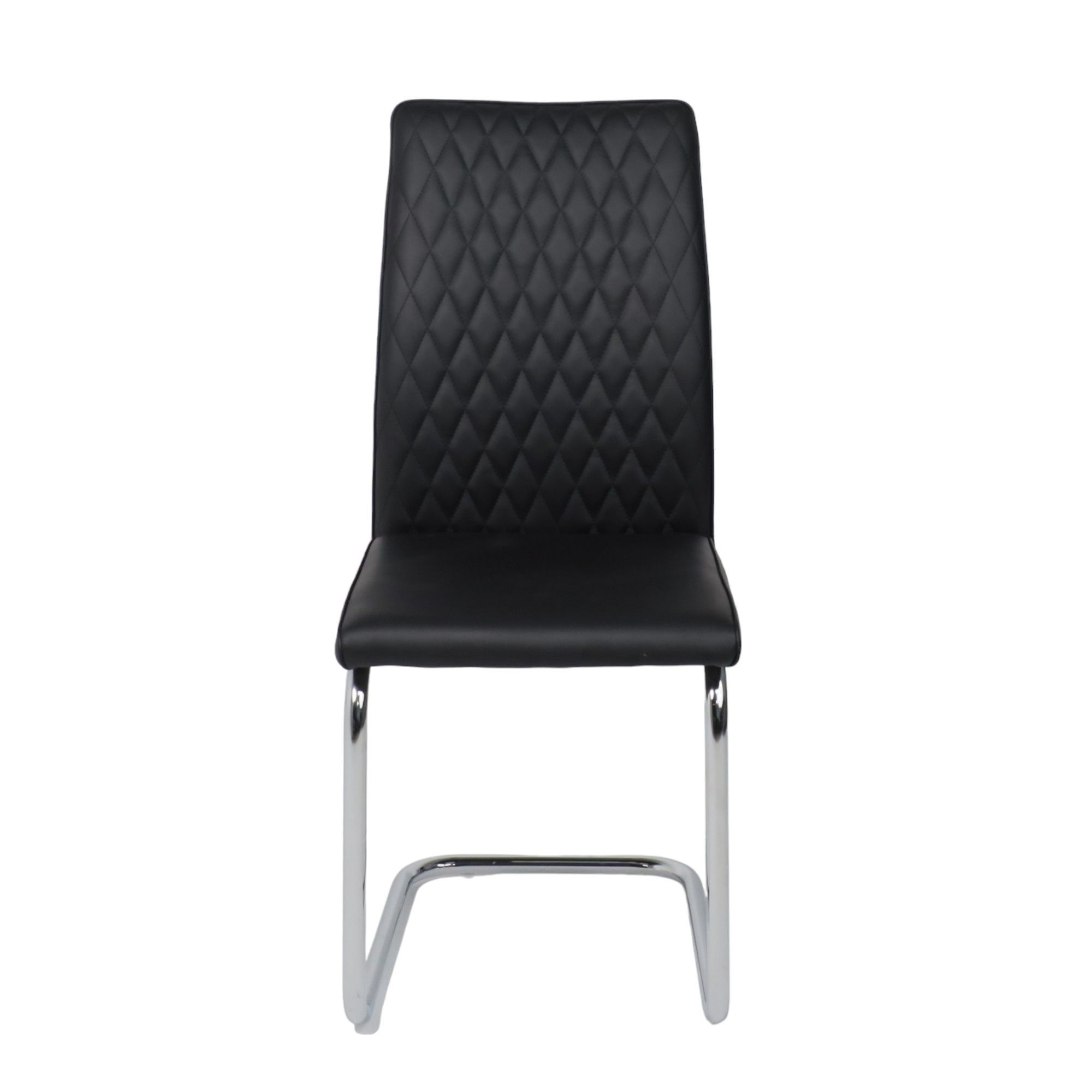 Стул Ronald, черный, экокожа