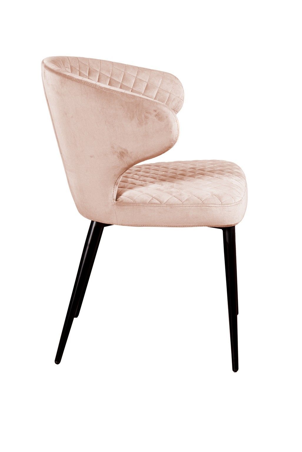 Стул Ричард ромб, бархат светло-бежевый 2