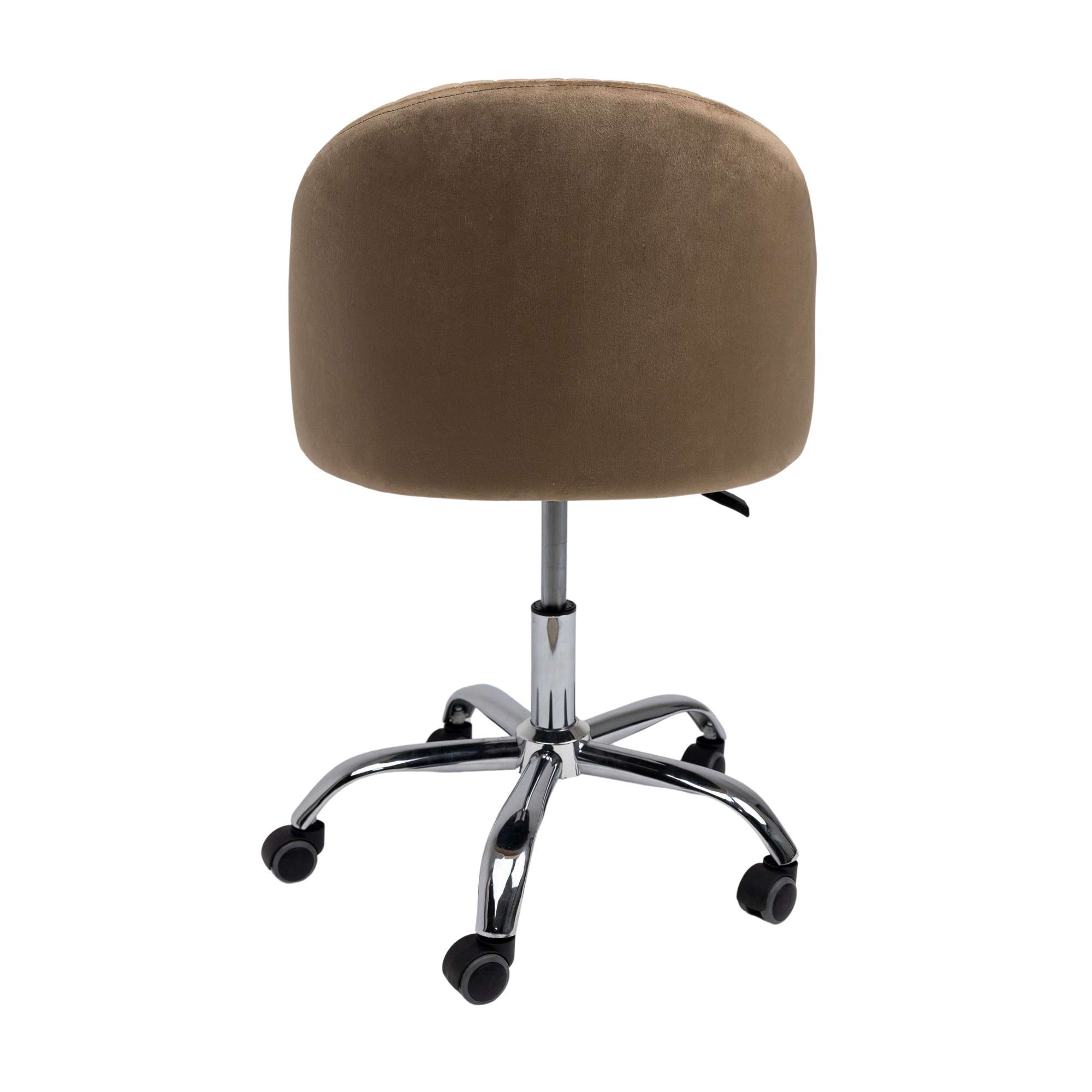 Кресло поворотное Sirena, бежевый, велюр