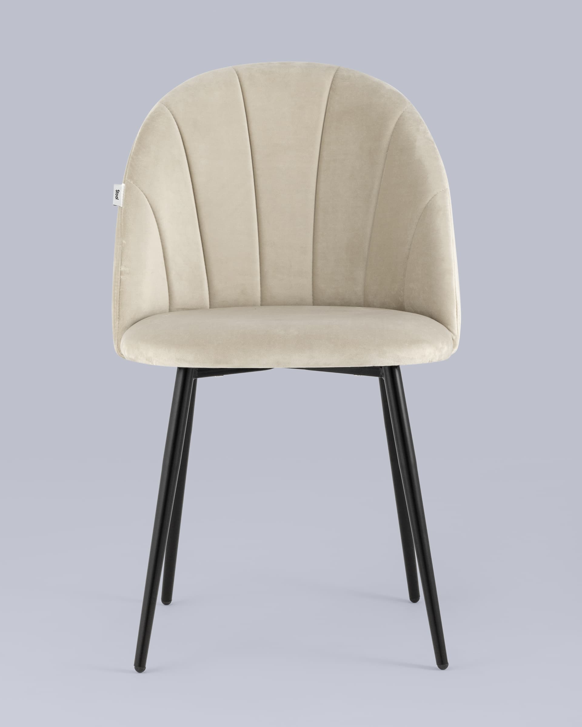 Стул Логан NEW велюр бежевый