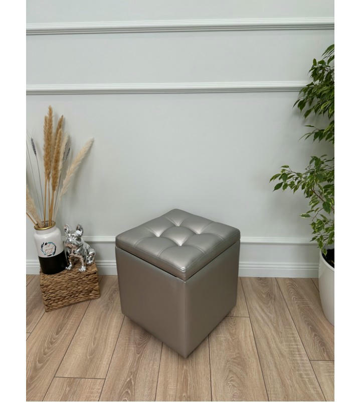 Пф-400-Я Кожа (темно серебряный)