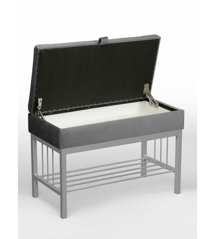 Банкетка Н-76 (серый/серый)