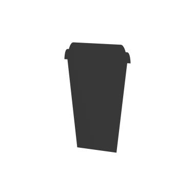 Табличка для нанесения надписей меловым маркером BB-CUP A7, черная