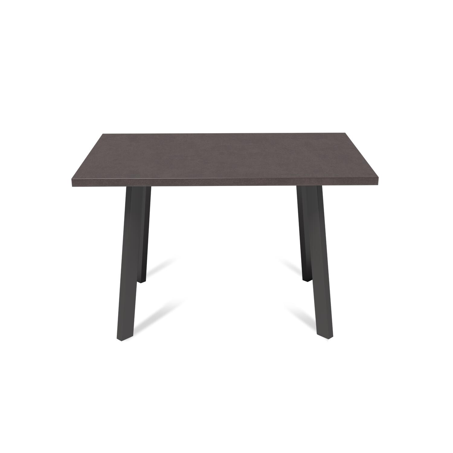 Стол Тео раскладной (120+40), камень темный