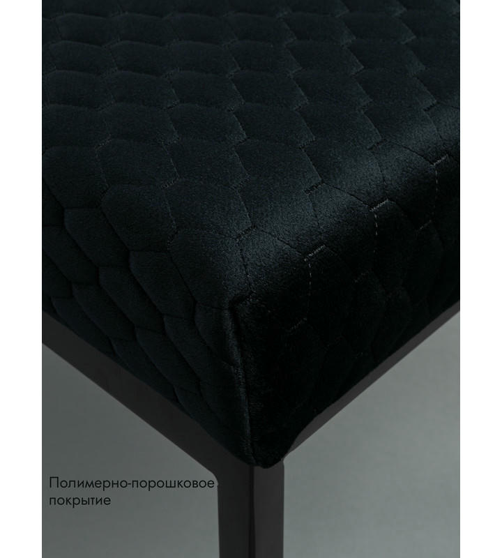 Банкетка Марсей 76-44 (черный/черный)