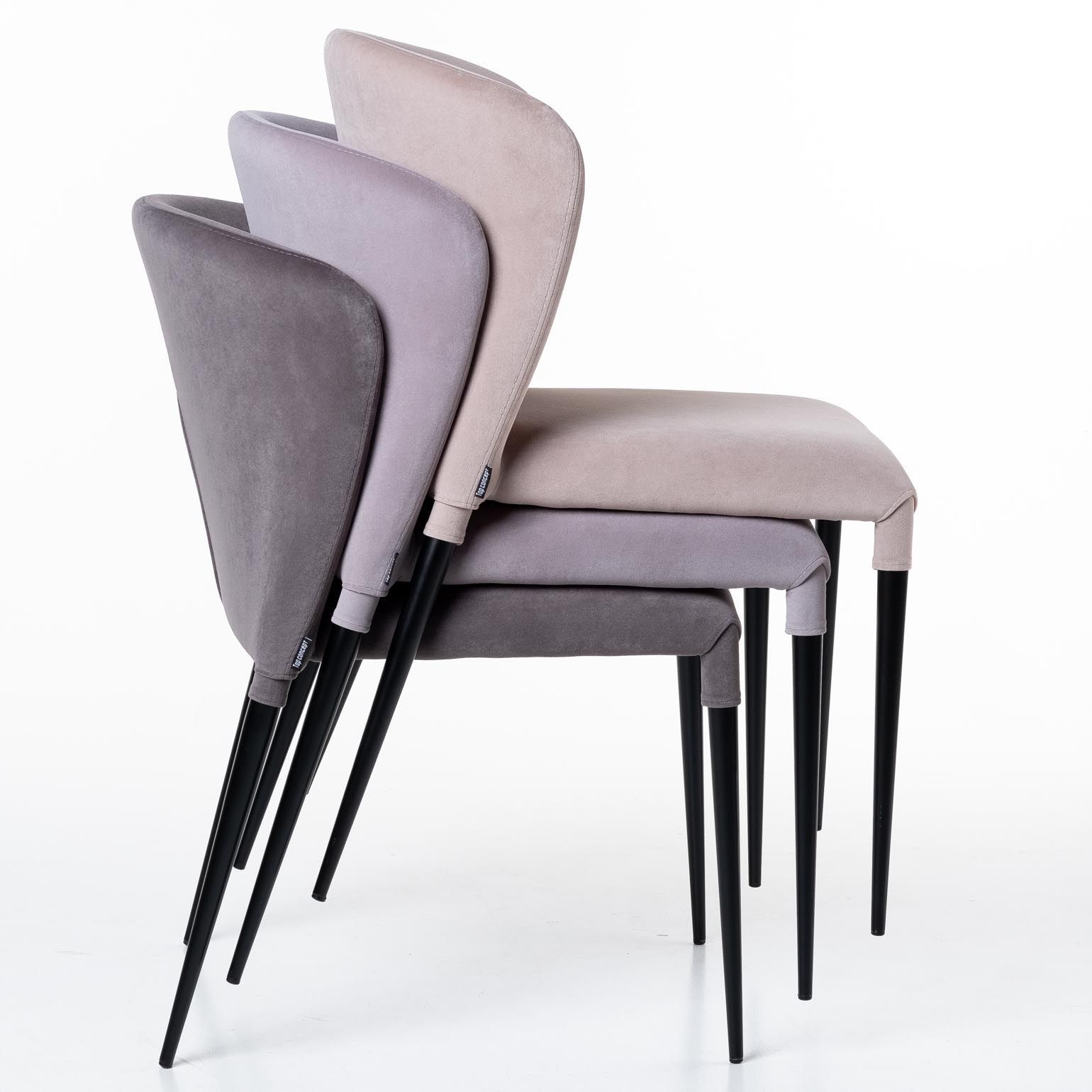 Стул Альберт в шортиках, антрацит