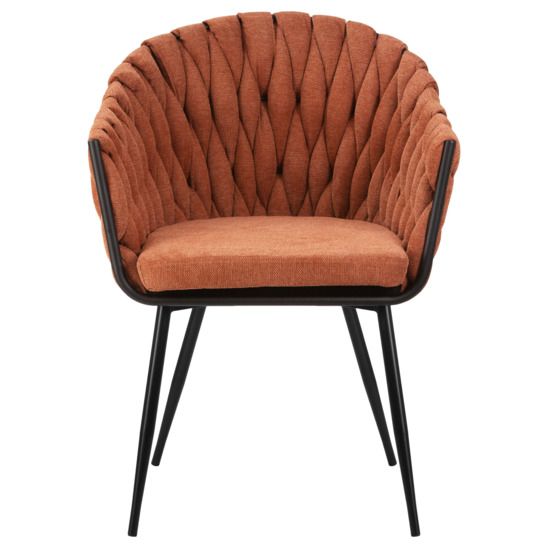 Cтул БРЮССЕЛЬ, рогожка оранжевая