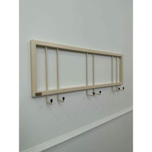 Вешалка настенная металлическая с крючками -73 (бежевый) цена 1 900 ₽ Вешалка настенная металлическая с крючками -73 (бежевый)