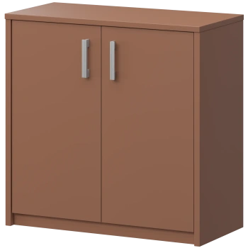 Стеллаж низкий закрытый Арго А-302/А-602 Терракота