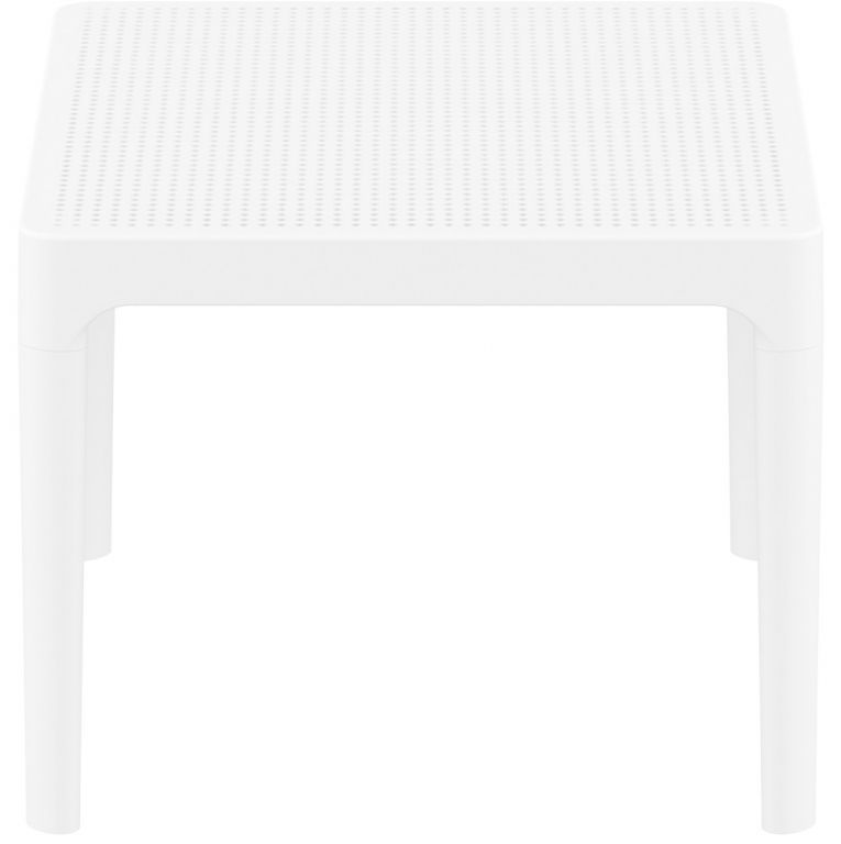 Столик пластиковый журнальный Sky Side Table белый